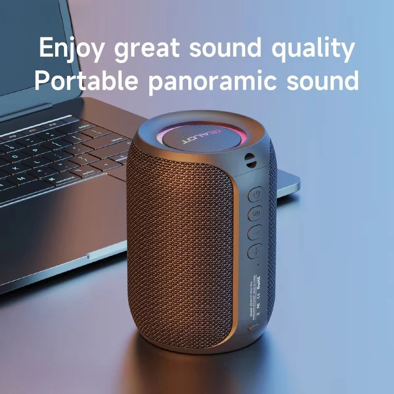 2026 NEW HOT Bluetooth Wireless Outdoor Portable Subwoofer Speaker, Waterproof IPX 6, Wireless Speaker, Dual Pairing,3000mAh B