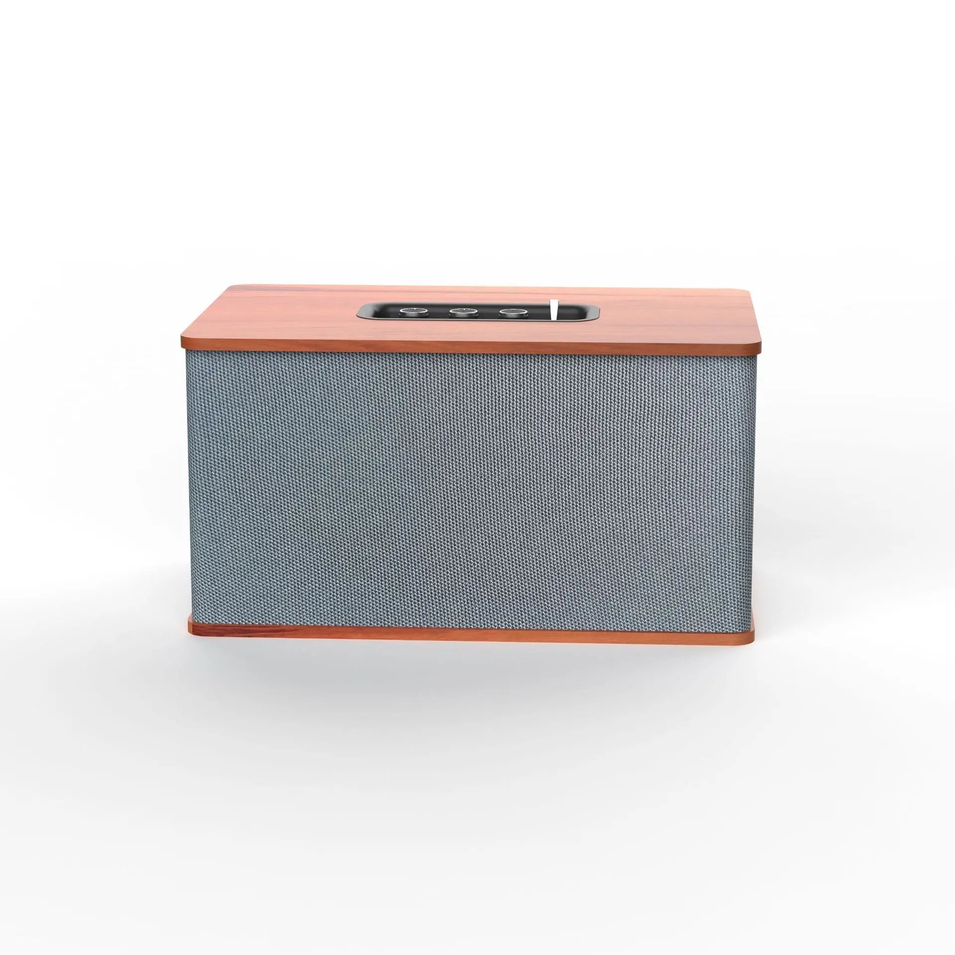 SR03 Wooden High-Fidelity Retro Bluetooth Speaker With 4 Loudspeakers 2.1 Stereo Desktop Computer Subwoofer Optical/ARC/LINE/USB